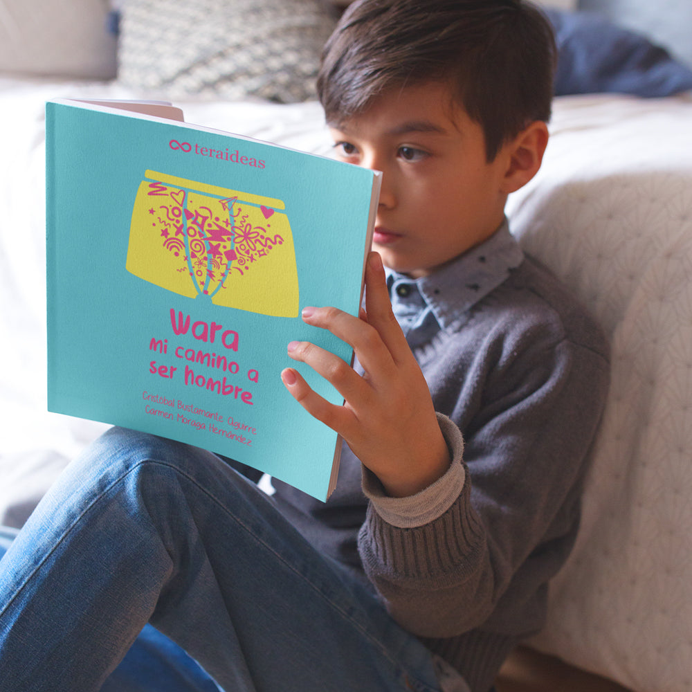 Libro Wara, mi camino a ser hombre + guía para padres - Educación emocional y sexual niños desde 12 años