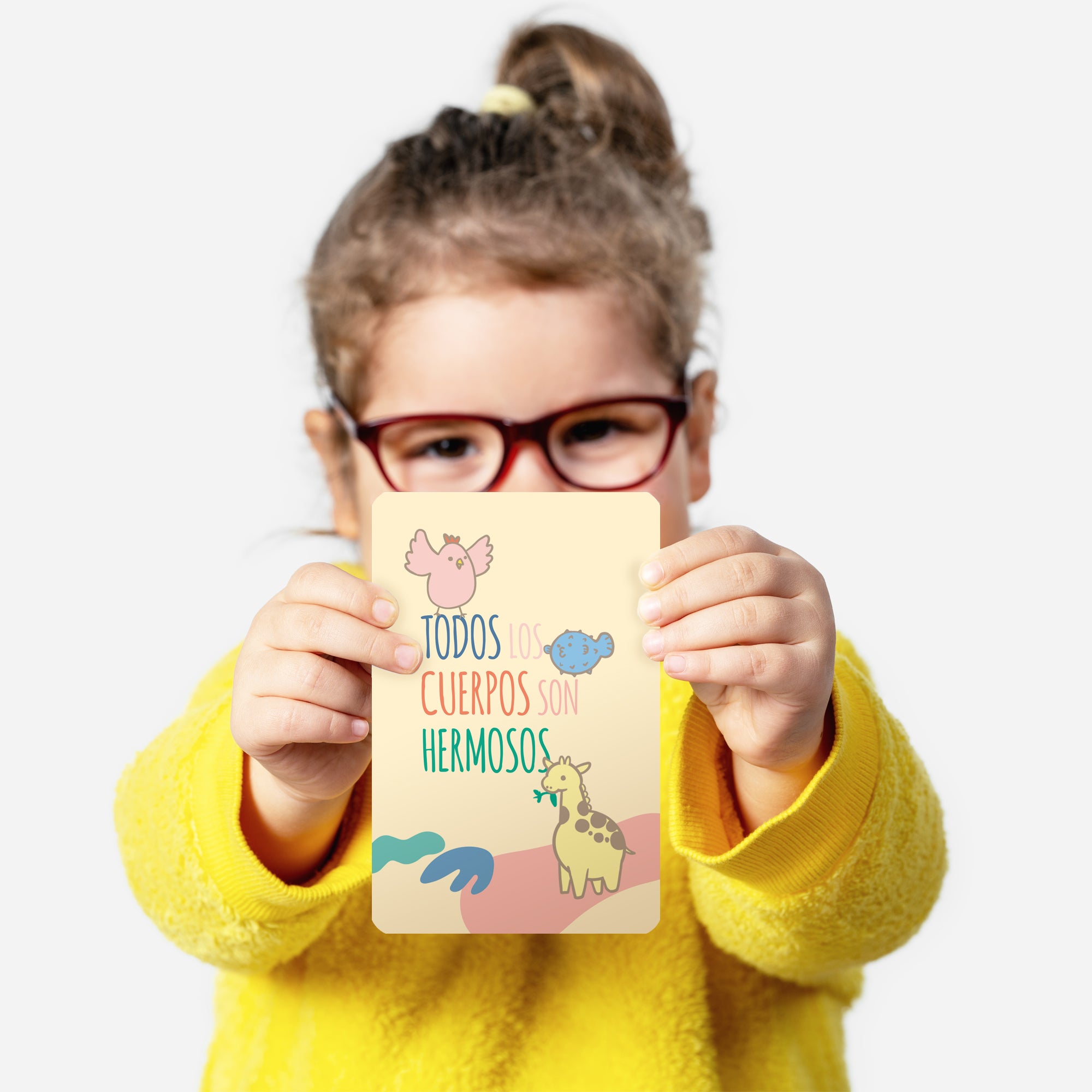 Mis cartas del corazón - Set 30 cartas inspiradoras - Frases lindas antes de dormir - Para niños desde 1 año en adelante